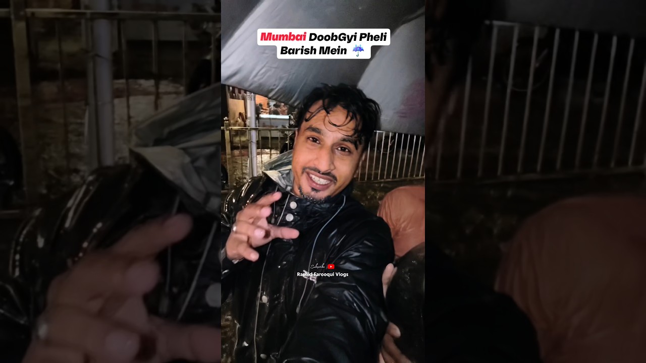 🌧️ Mumbai Ki Pehli Barish Aur Shehar Hua Pani-Pani! 😱