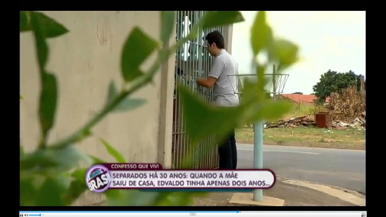 Confesso Que Vivi: (23/02/2014) Homem sonha em reencontrar mãe após 30 anos (Edvaldo e Judite)