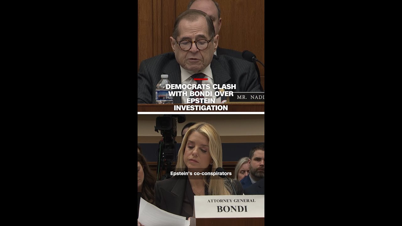 Democrats clash with Bondi over Epstein investigation