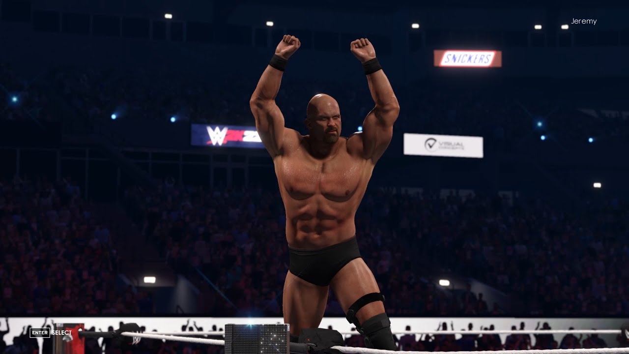 Stone Cold Steve Austin Beat Kevin Owens at Wrestlemania - WWE 2K22