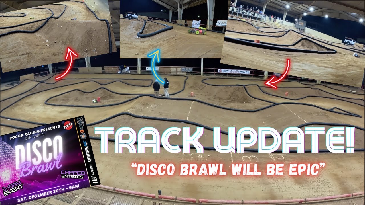 Getting ready for Disco Brawl 2023! Check out the latest ROCCK Track Layout!