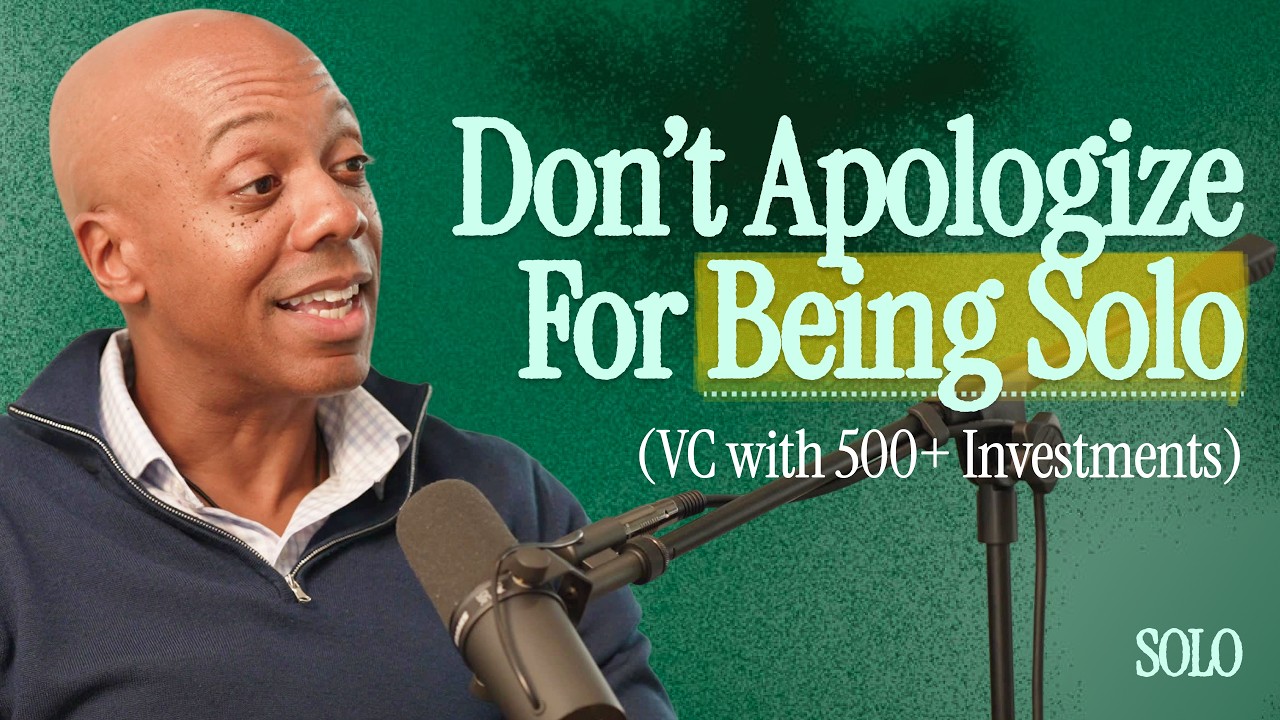 How To Fundraise As A Solo Founder with Charles Hudson (Precursor Ventures)