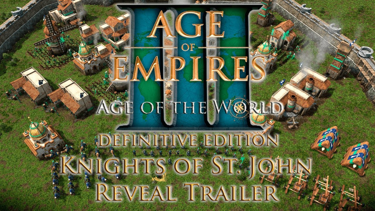 Age of the World - Knights of St. John Reveal Trailer | Age of Empires III: Definitive Edition Mod