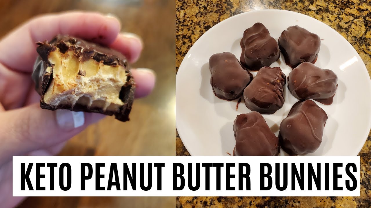 Keto Peanut Butter Cups │Keto Easter Candy │Keto Peanut Butter Bunnies