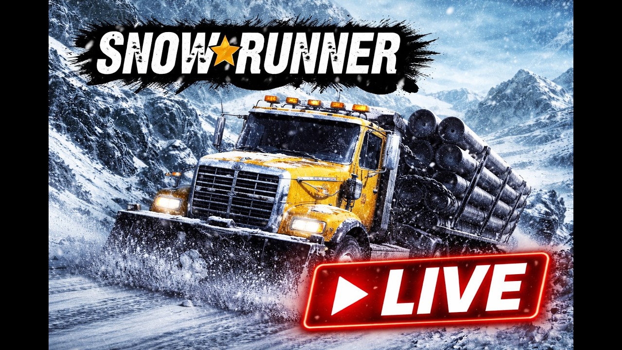 SnowRunner LIVE Նոր մեքնա սթրիմ