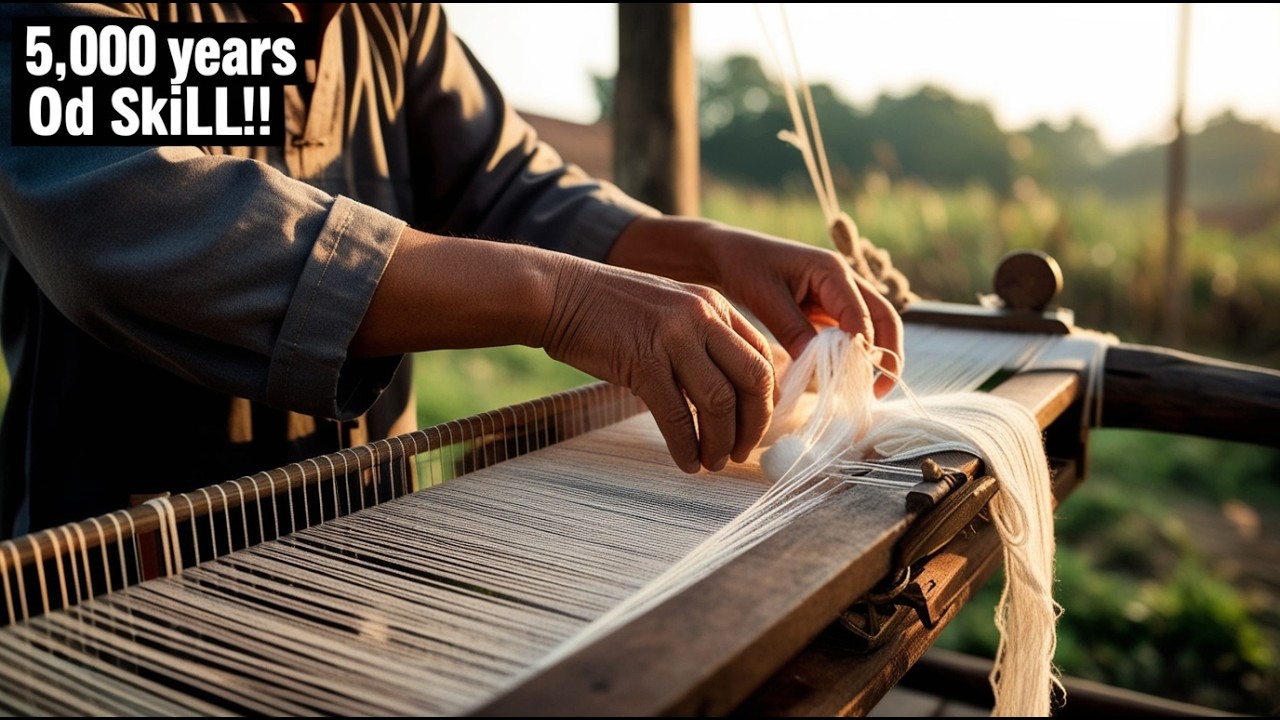 5,000 Years of Craftsmanship: How Handmade Fabrics Are Born | Lost Ancient Weaving Art