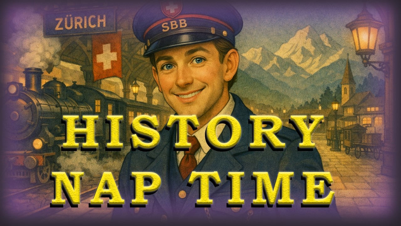 The Confusion of 1920s train schedules in the Swiss Alps | Boring History for Sleep