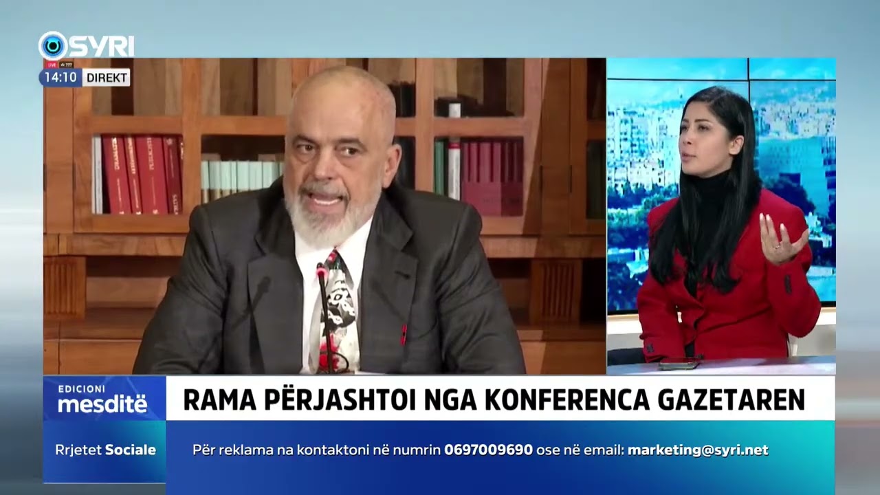 Skandaloze, ja përplasja e Kryeministrit me gazetaren Ambrozia Meta në korridor dhe pa kamera