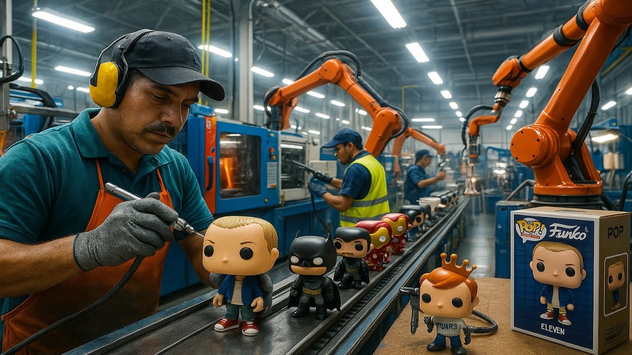 As&iacute; se fabrica un Funko Pop: el secreto real detr&aacute;s de su producci&oacute;n
