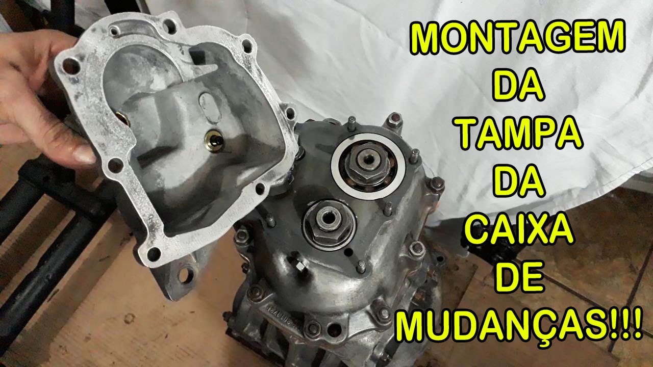 MANUTENÇÃO CÂMBIO 15 - MONTAGEM DA TAMPA DA CAIXA DE MUDANÇAS - (VARIANT DNG PARTE 72)