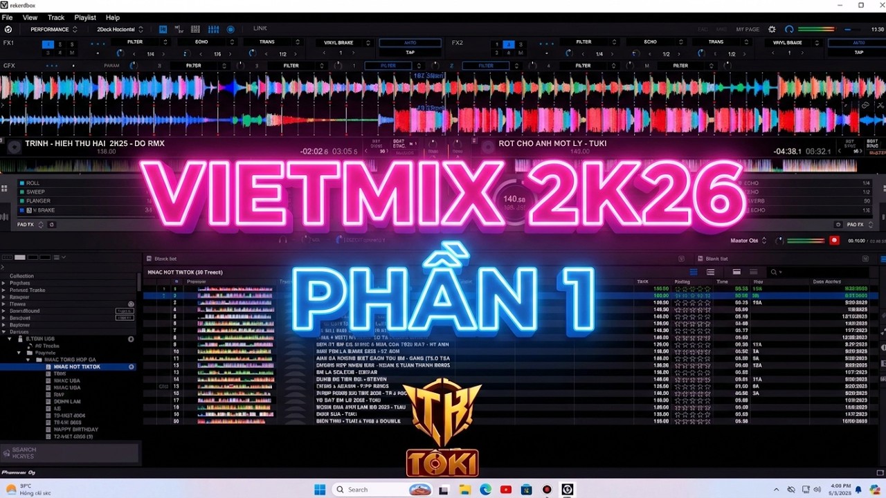 VIETMIX 2K26 HOT TIKTOK - Họa Sĩ Tồi x Em Thua Cô Ta x Trình - DJ TÔKI