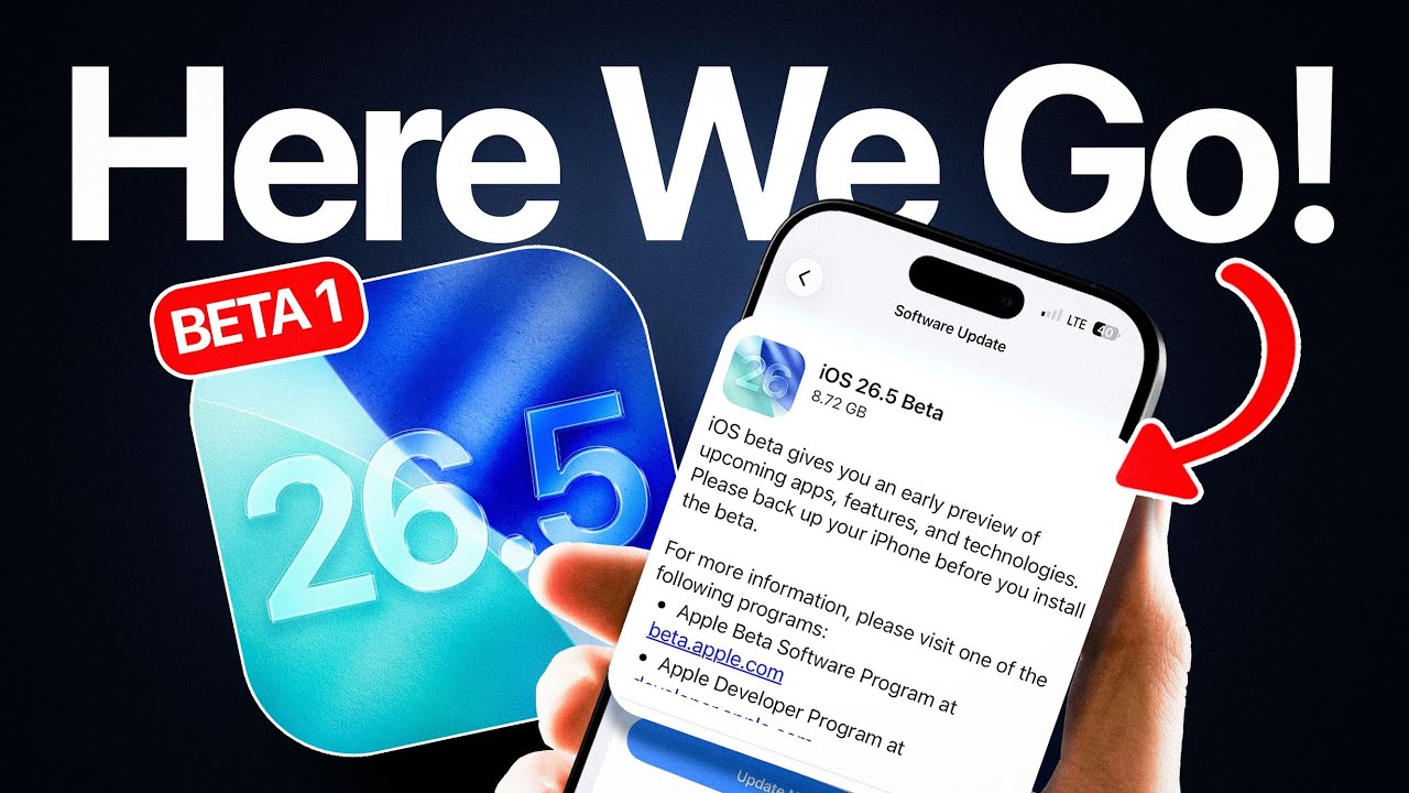 iOS 26.5 Beta Released - HERE WE GO!!!