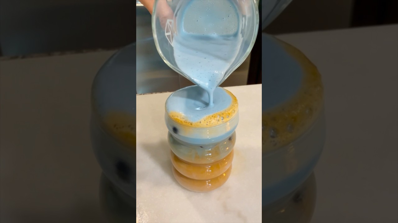 How to Make Blue Magic Iced Coffee 💙 (Butterfly Pea Latte)