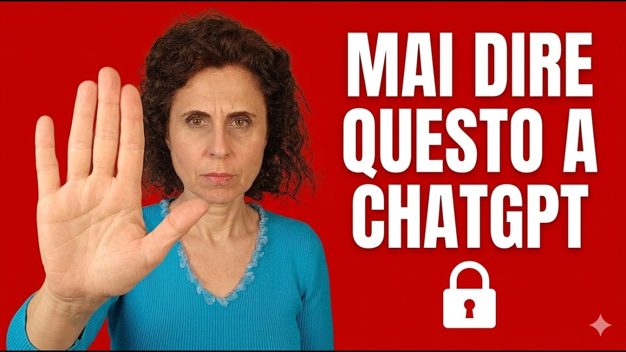ChatGPT sa troppo di te? Cosa NON dirgli MAI (e cosa puoi fare)