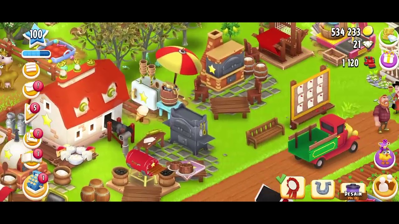 Hay day level 100 day 16
