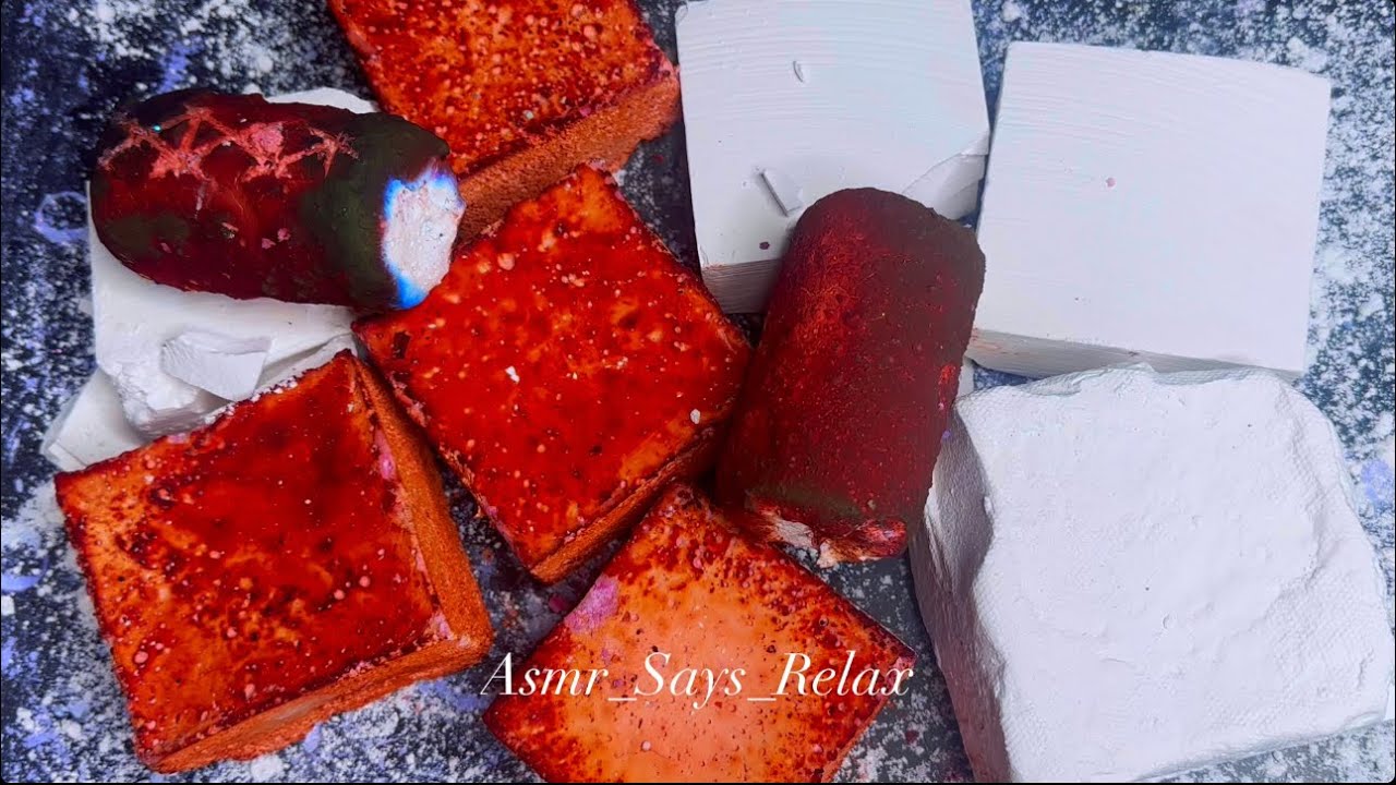 ASMR | Pasted Cylinder Gym Chalk | Jumbo Chalk | Melting Reforms 