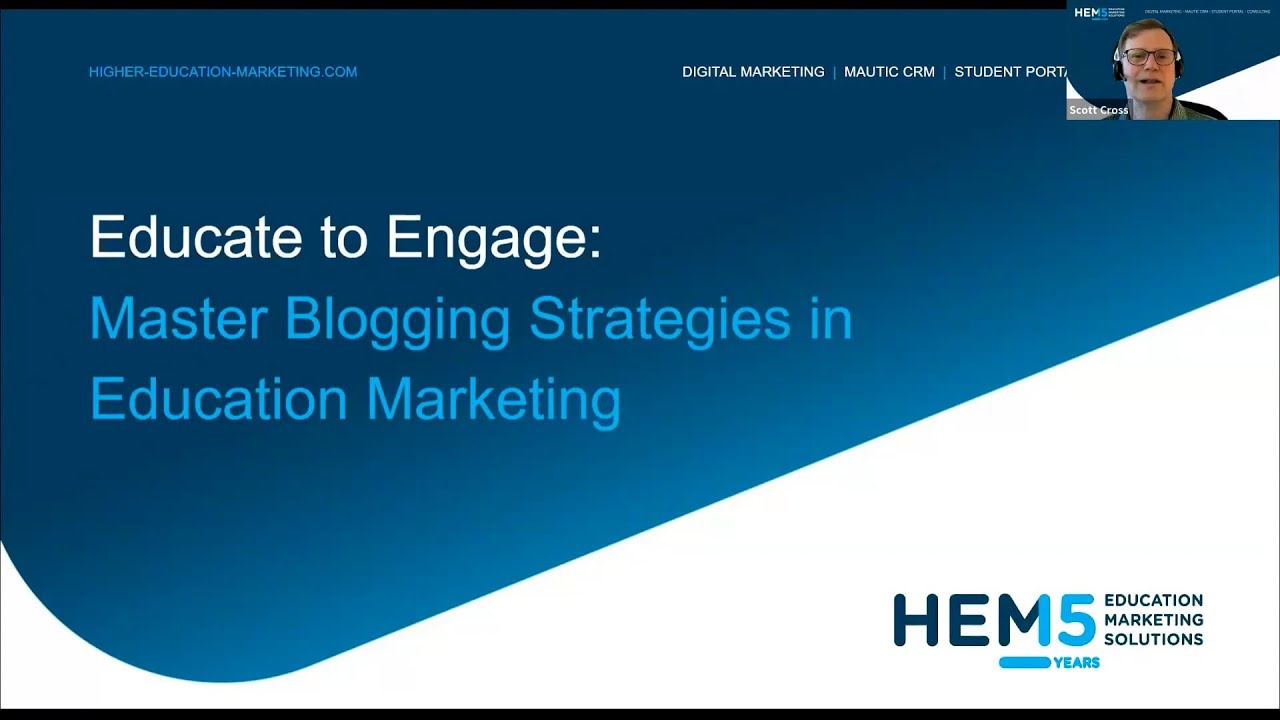 Educate to Engage: Master Blogging Strategies in Education Marketing