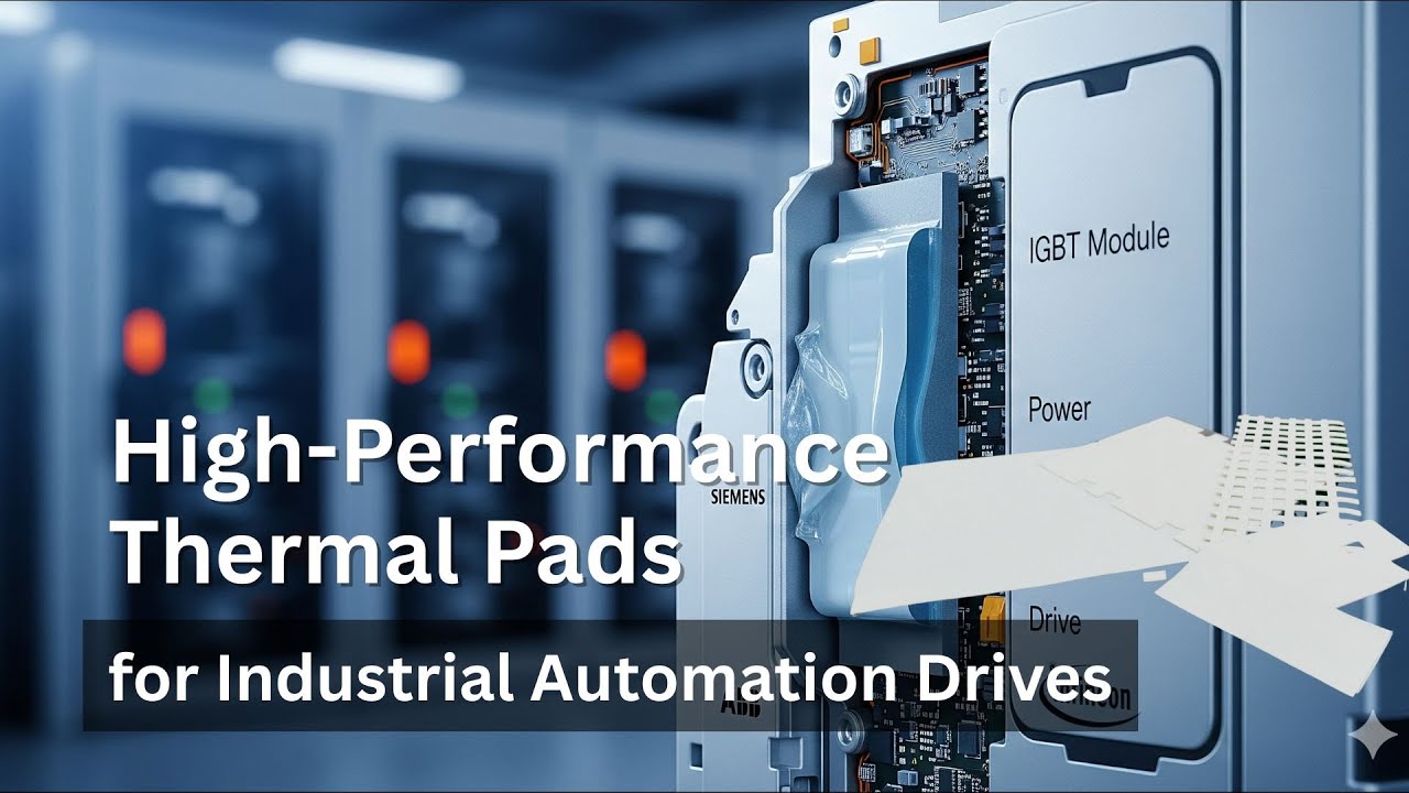 High-Performance Thermal Pads for Industrial Automation Drives | E Control Devices