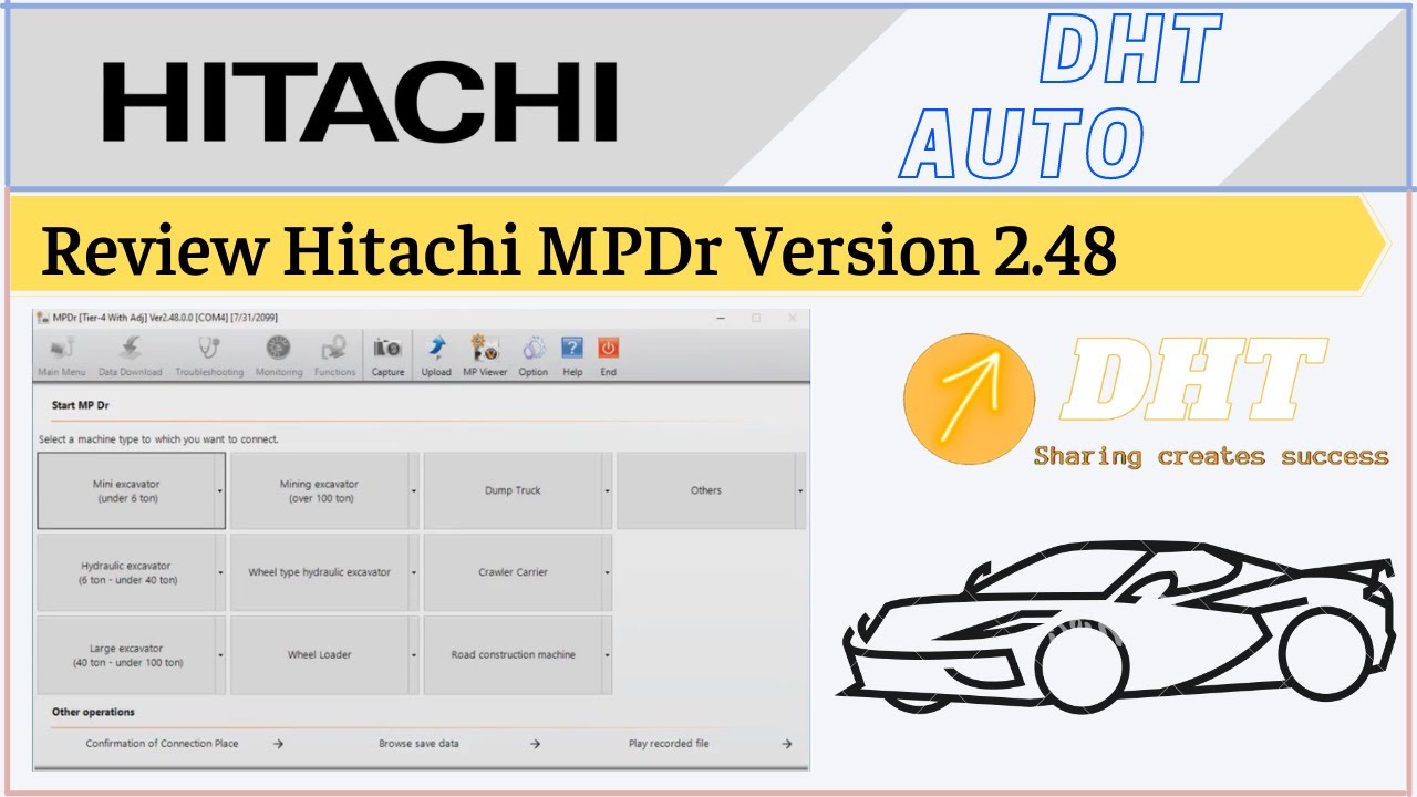 Review Hitachi MPDr Version 2.48  | dhtauto.com