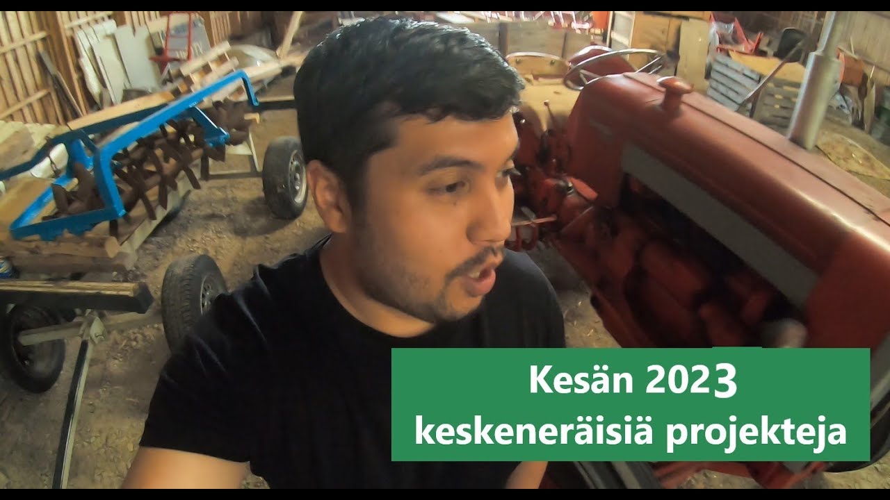 Kes&auml;n 2023 keskener&auml;isi&auml; projekteja