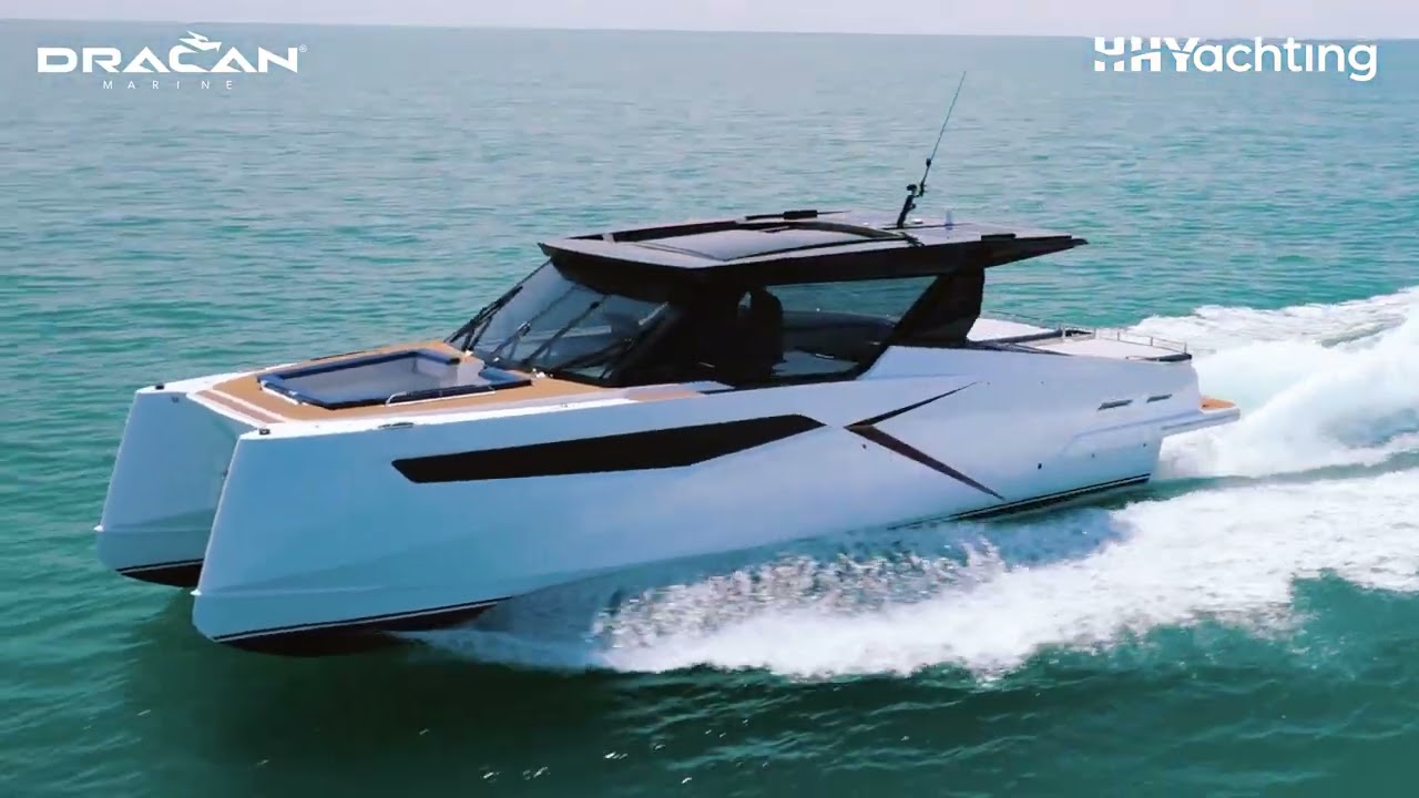 Dracan Marine - HHYachting - catamarano planante a motore. 30nodi, yacht di lusso.