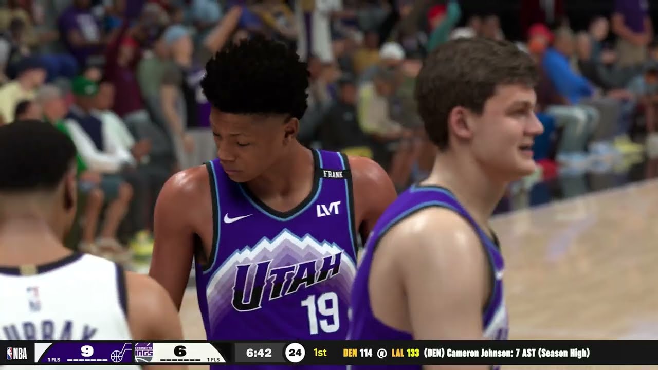 NBA 2K26 Gameplay: Utah Jazz vs Sacramento Kings - (Xbox Series X) [4K60FPS]