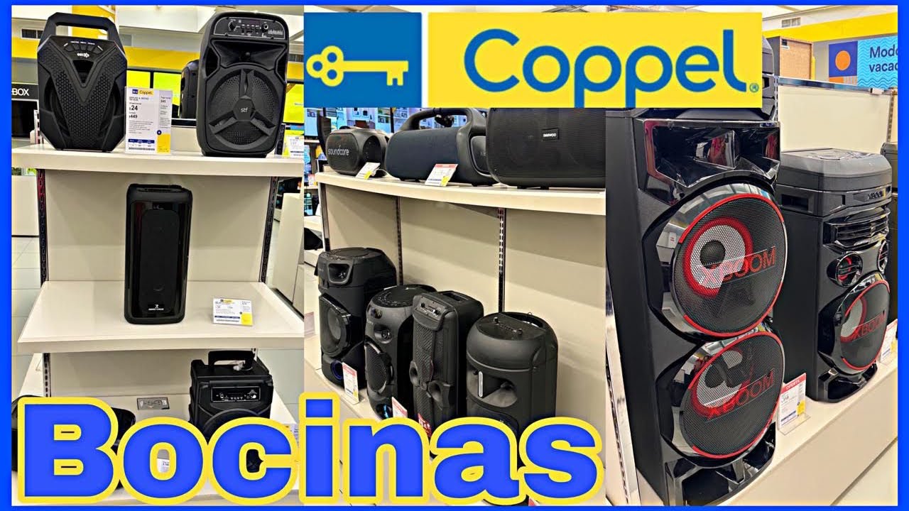 ‼️BOCINAS 🔊 EN OFERTA 😱🤑 EN COPPEL 🔥‼️