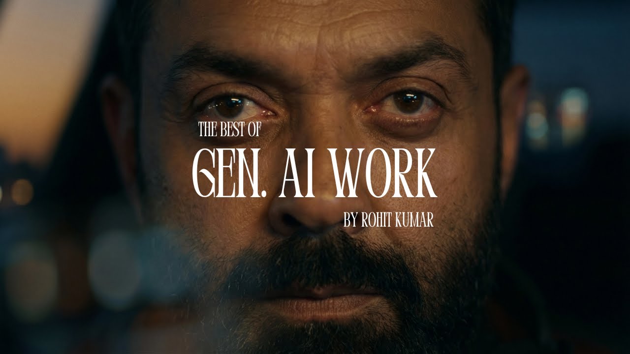 GEN AI FILM SHOWREEL | Cinematic Storytelling, AI Workflows & Scalable Creativity.