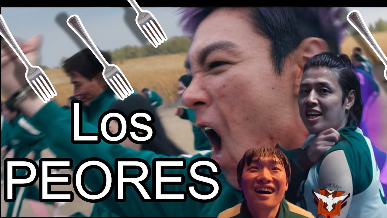 Los PEORES jugadores de los SQUID GAME