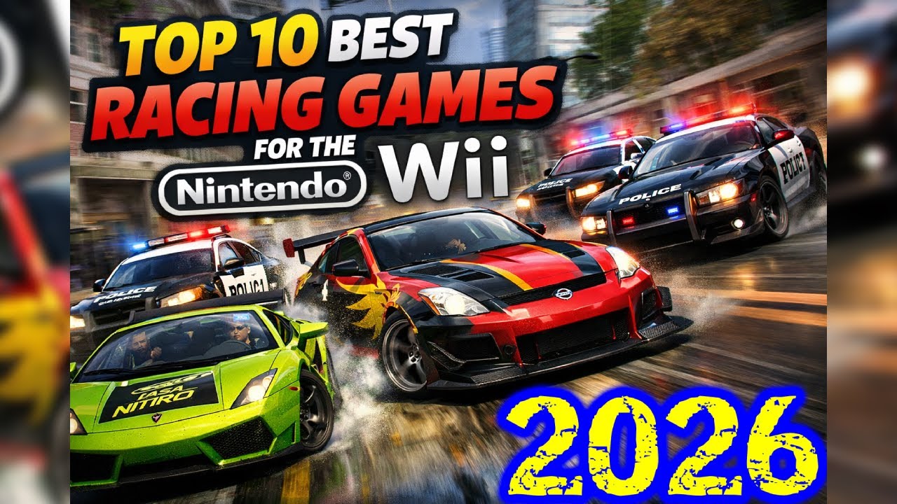 TOP 10 Best Nintendo Wii Racing Games You NEED to Play in 2026 (No Commentary)
