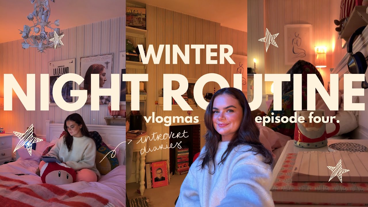 Уютная зимняя вечерняя рутина 💌 Vlogmas, четвёртый эпизод 🌟