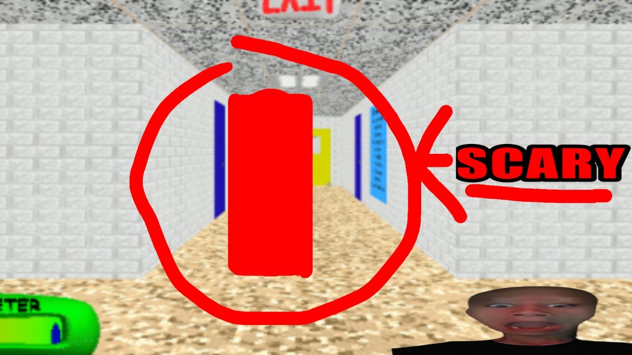 Playing a really weird horror (??) game (very scary! (not))