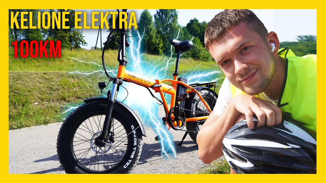 KELIONĖ ELEKTRA Į KAIMĄ su E-Dviračiu GOGOBEST GF300