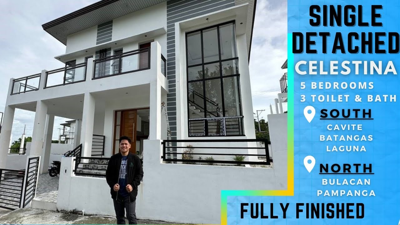 House Tour #2/ Celestina Model House, Affordable Single detached and Fully Finished. #eleganthouse