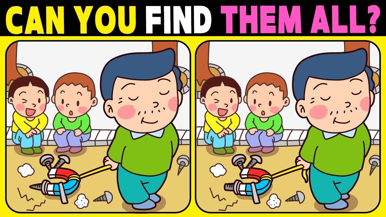 【Spot the difference】Can you find it? Only genius find the difference. No.1266