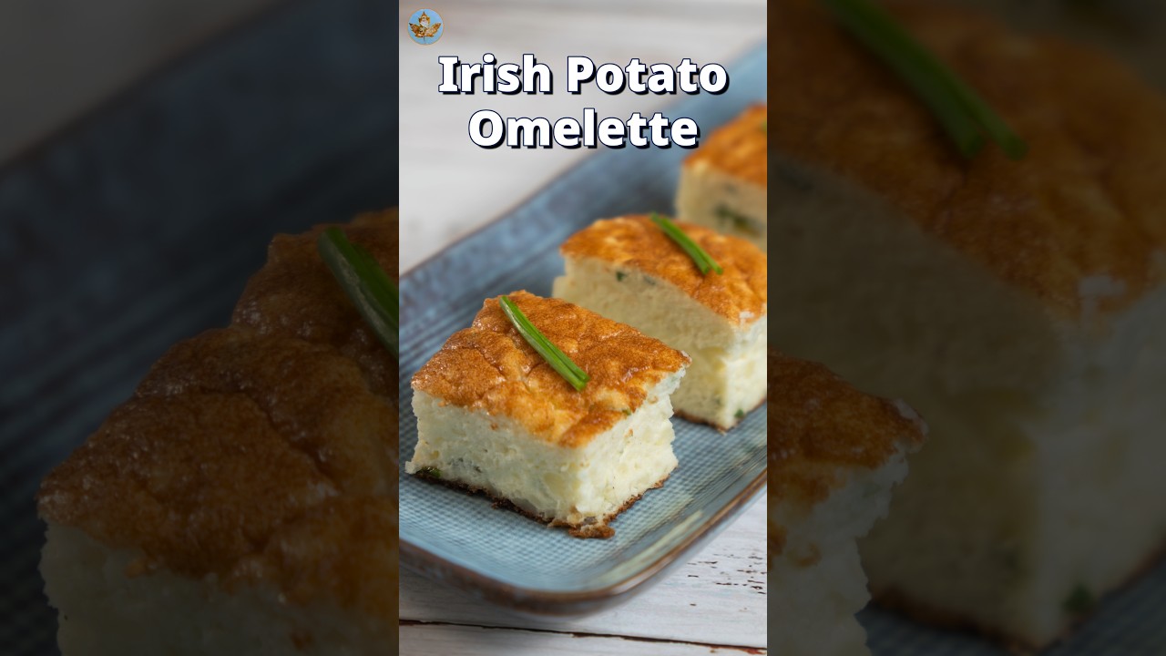 Soft and Fluffy Irish Potato Omelette Recipe ❤️❤️