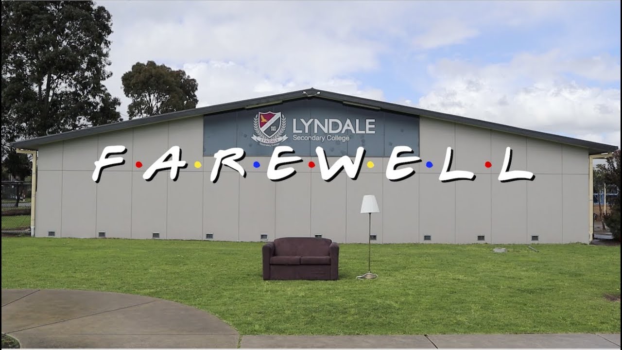 Lyndale Secondary College - Year 12 Farewell Assembly Video 'Friends theme song' 2019
