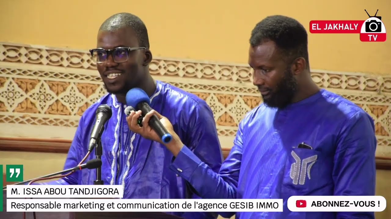 Soninké: Le discours captivant de Issa Tandjigora, chargé de communication de GESIB IMMO