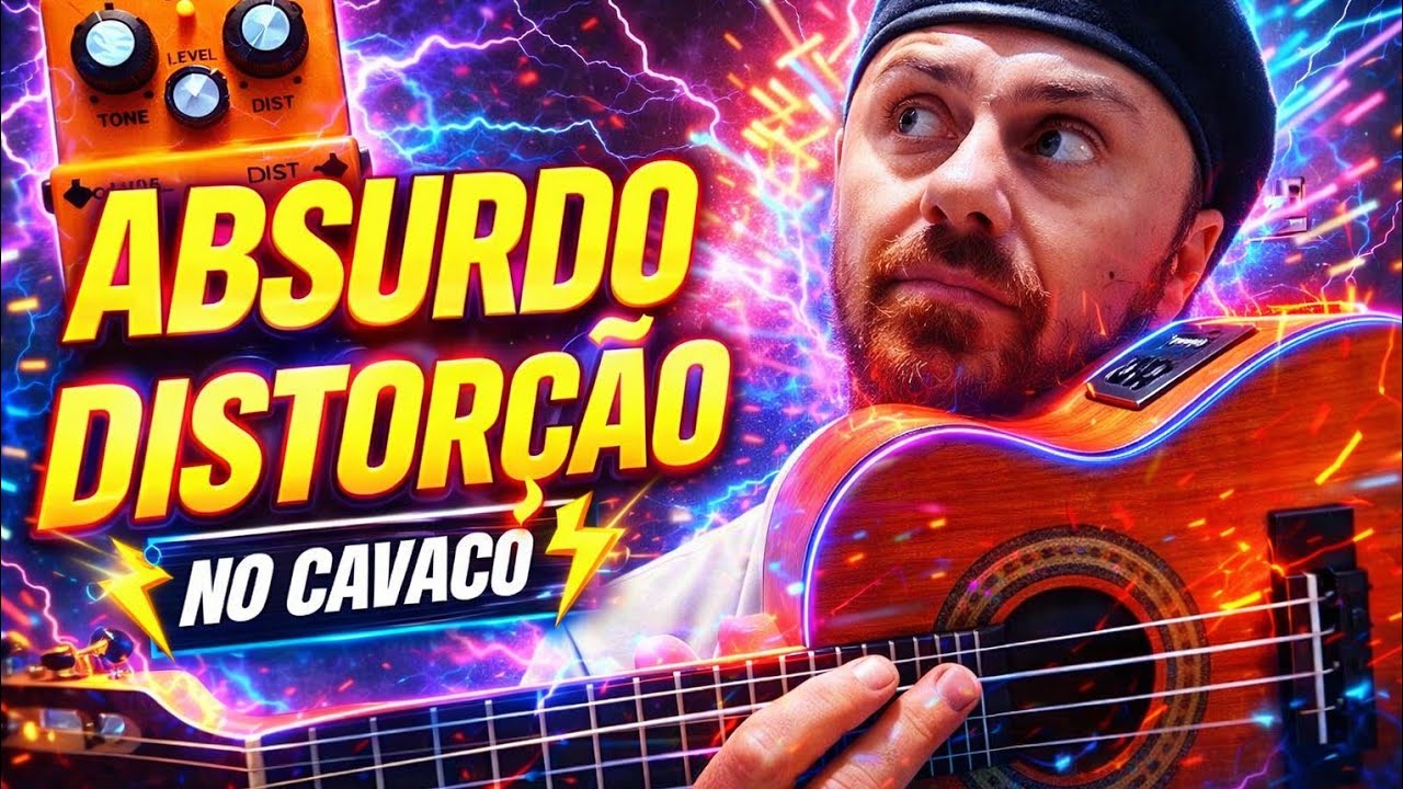 Ficou com som de guita😱
