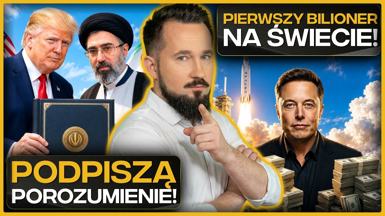 IRAN-USA: W KOŃCU SIĘ DOGADALI? | MUSK PIERWSZYM BILIONEREM! #BizWeek
