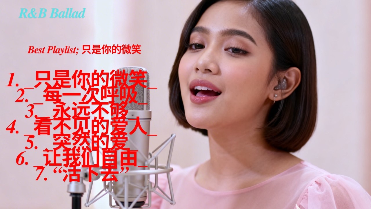 Best Playlist; 只是你的微笑-[ R&B Balladl]-Indonesia Music-Sumedang Music Studio