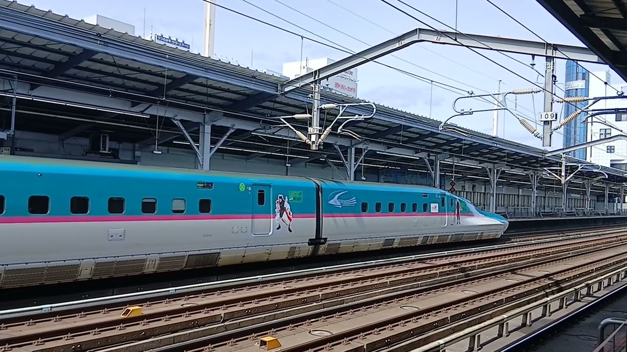 E5系U50編成　なすの257　H5系H編成+E6系Z編成　はやぶさ19+こまち19