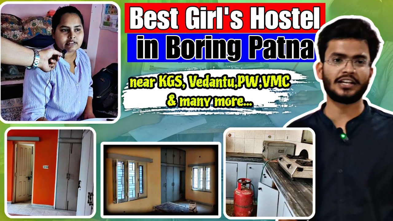 Best Girl hostel in Patna Boring Road | Girls Hostel Tour Vlog | #girlhostel #hostel #hostelvlog