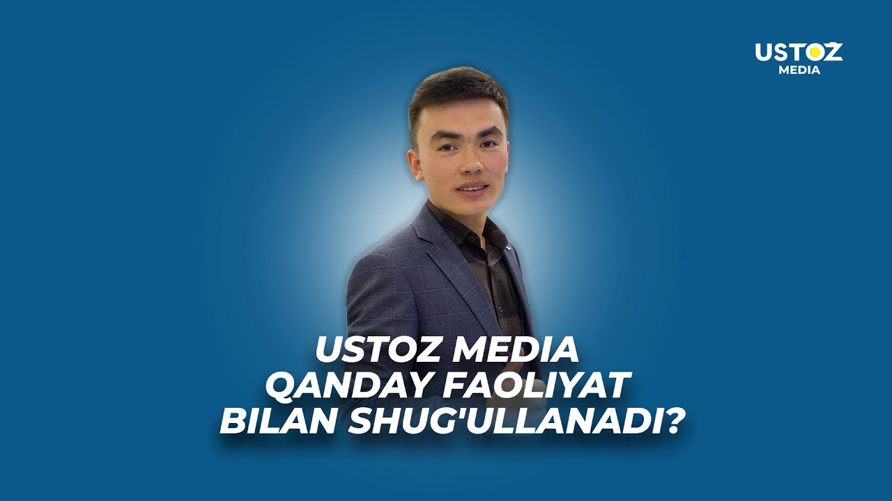 Ustoz media qanday faoliyat bilan shug'ullanadi?
