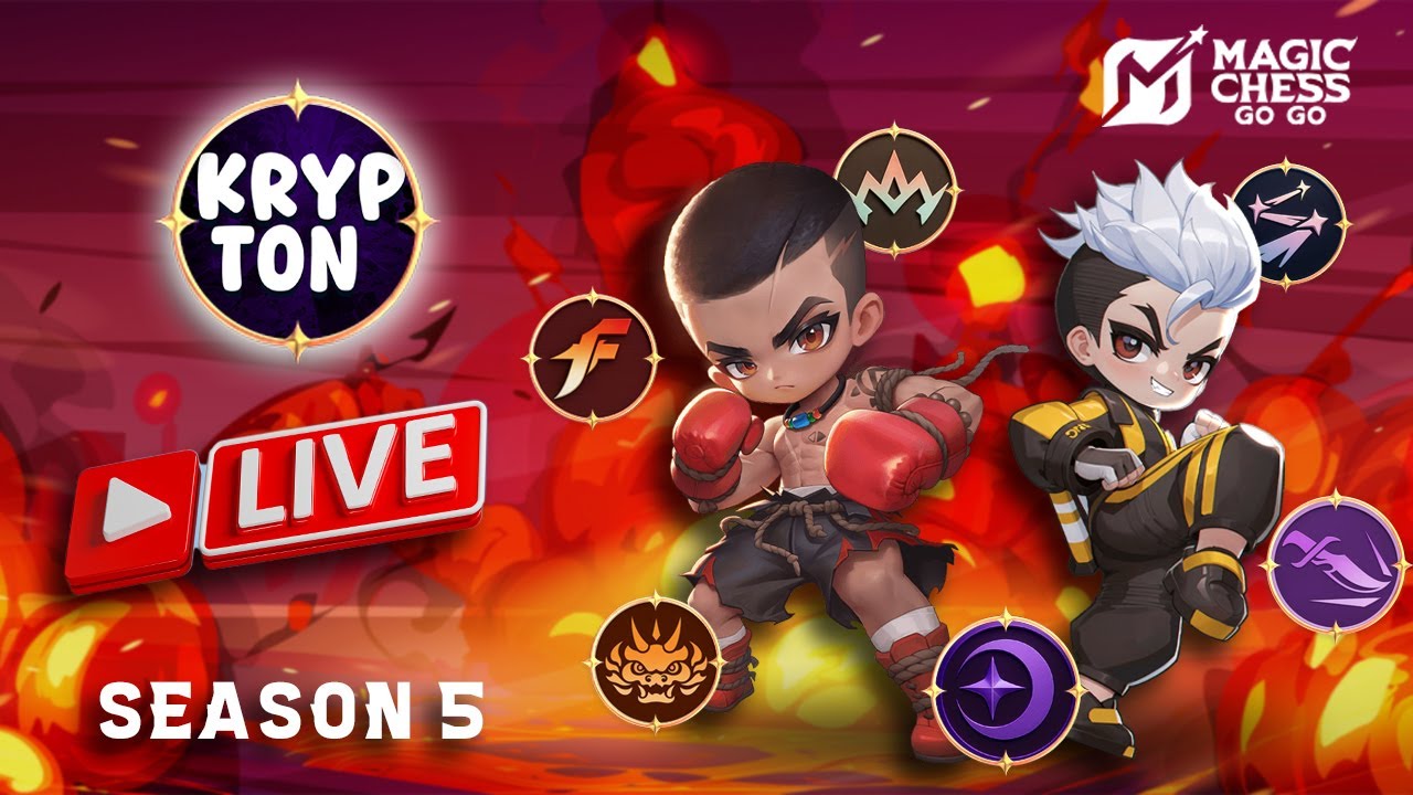 🔴 LIVE  Krypton |EP13  Magic Chess GoGo
