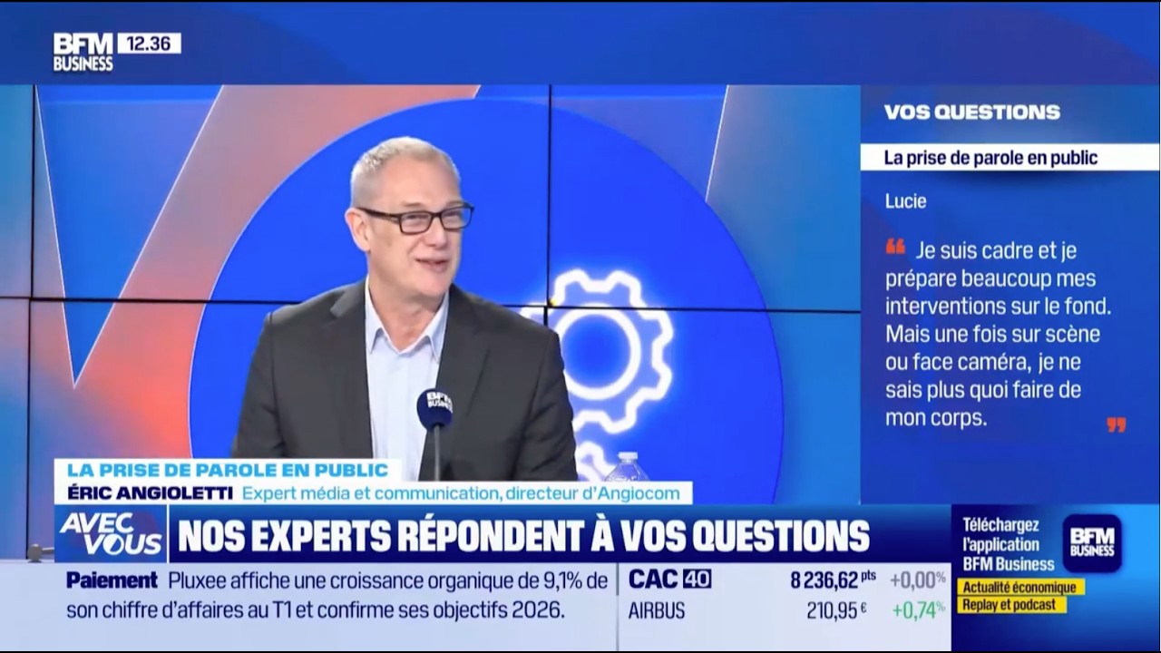 Médiatraining : se former  pour prendre la parole en public