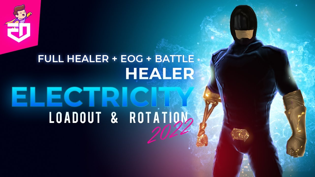 DCUO | Electricity HEALER Loadout & Rotation 2022 | iEddy Gaming