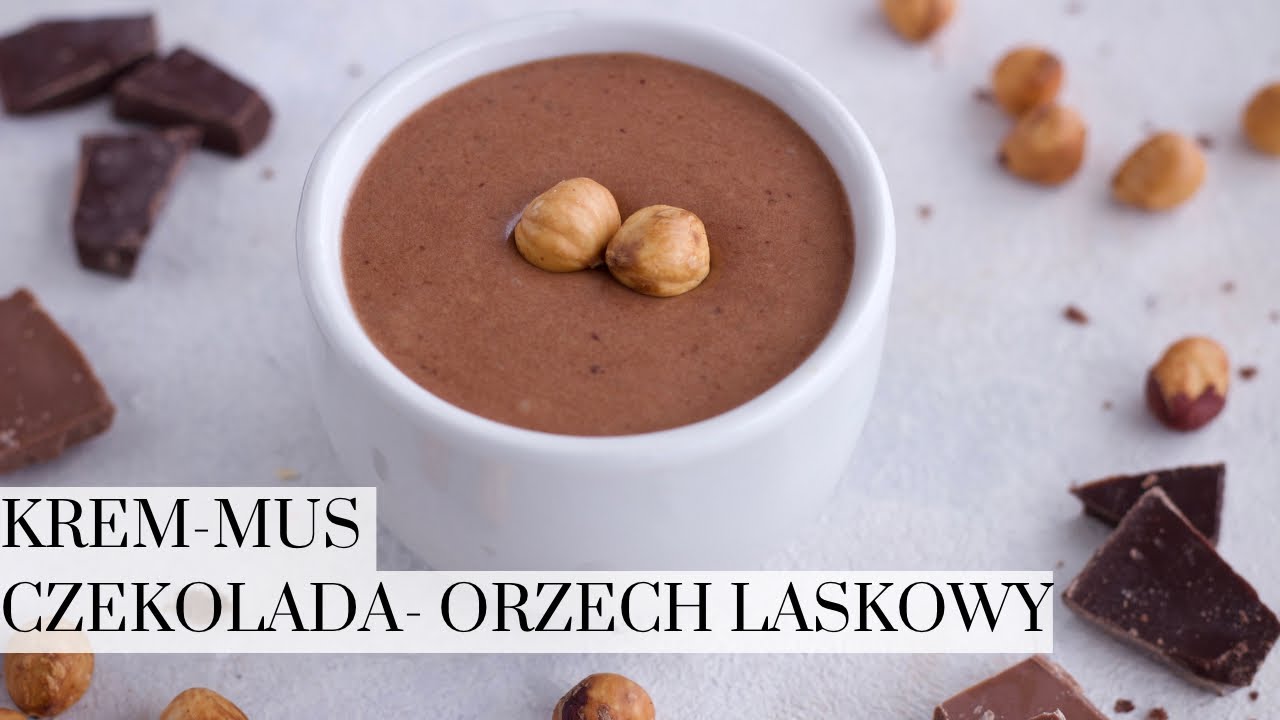 Krem-mus czekolada-orzech laskowy
