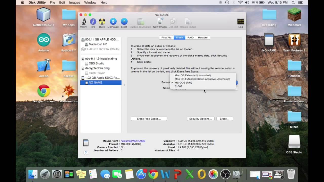 How to Format a SD or Micro SD Card On Mac