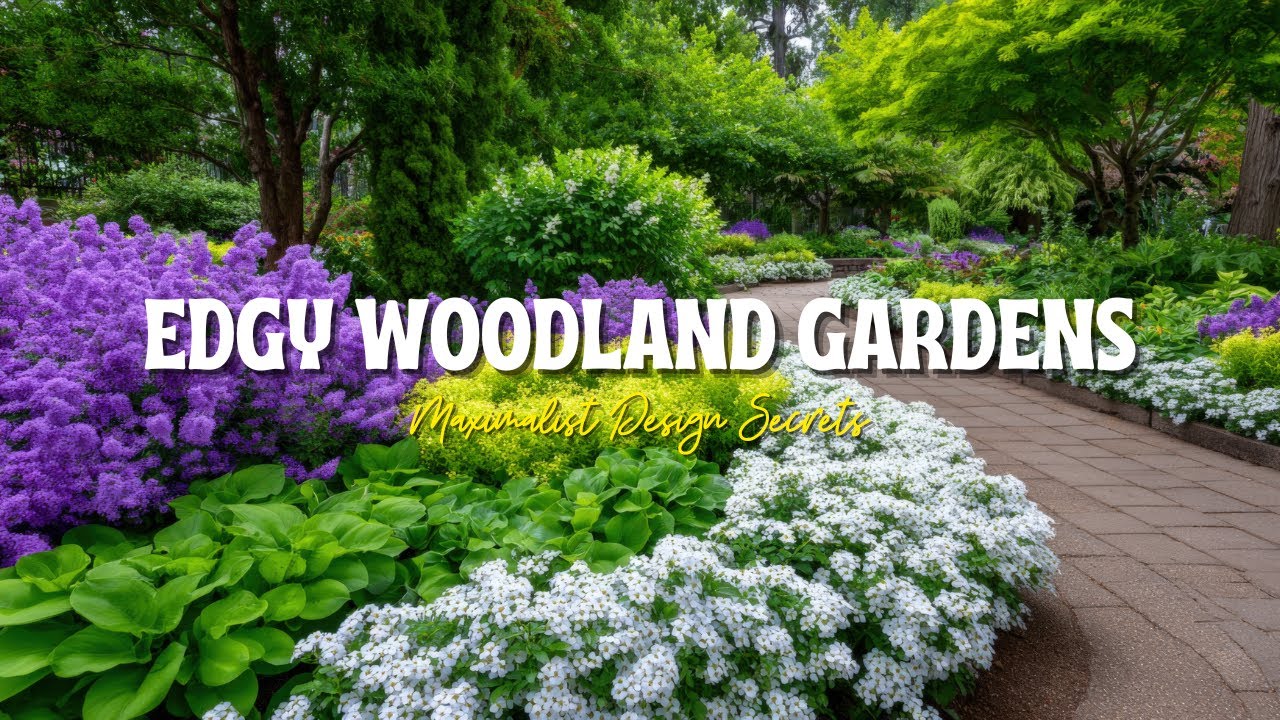 The Most Beautiful Garden Style for Nature Lovers | Woodland Maximalism